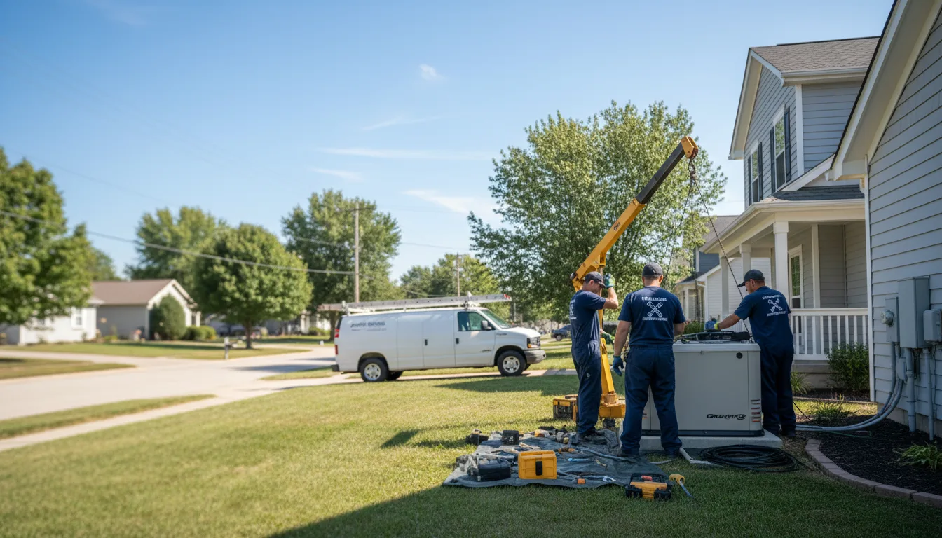 Generator Installation in Tidioute, PA near me